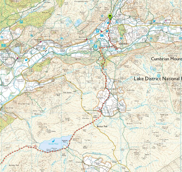 Day 12 Boot to Ravenglass Lakeland Way Lakeland Way