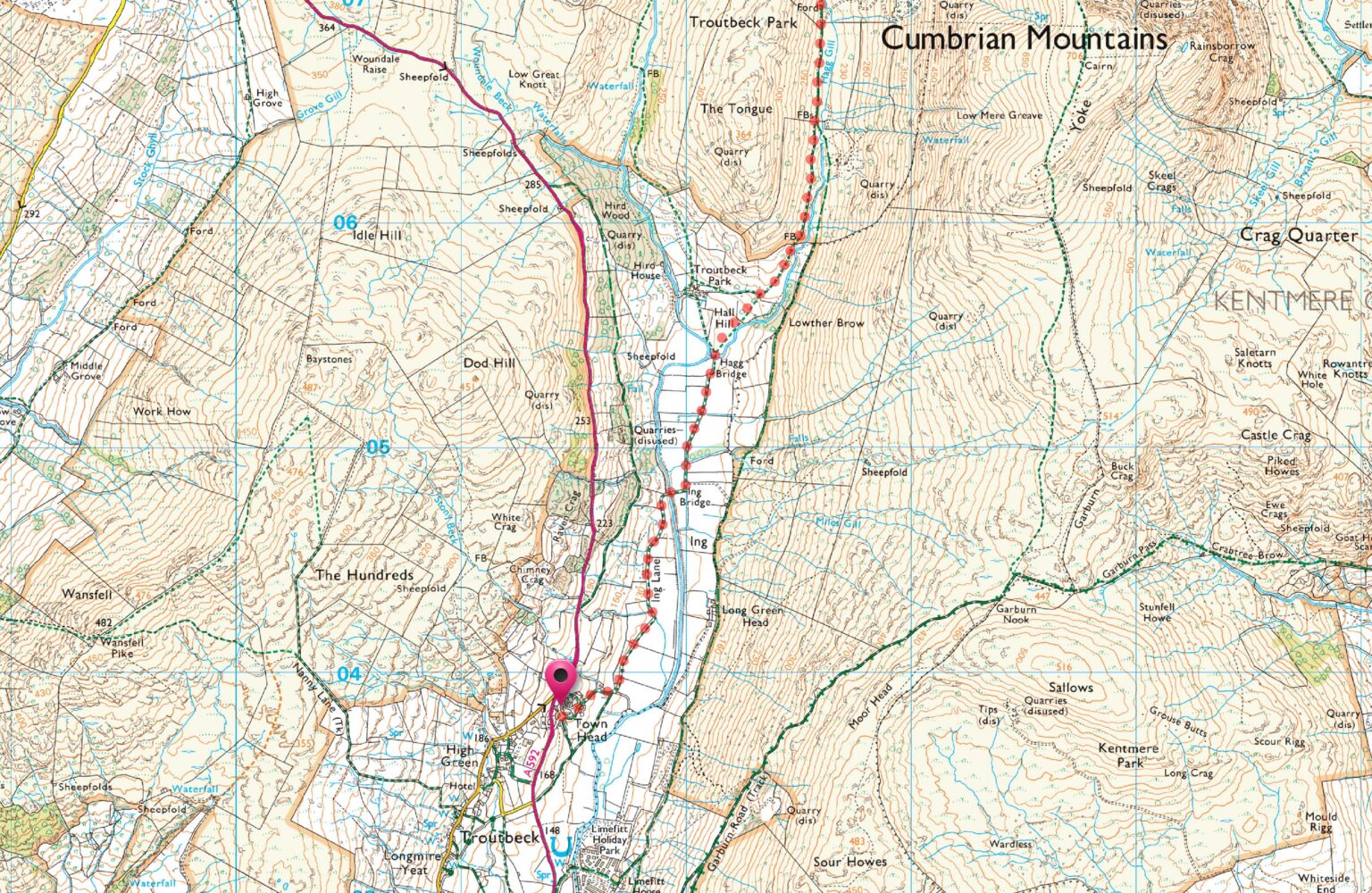 Day 7 Patterdale to Troutbeck Lakeland Way Lakeland Way